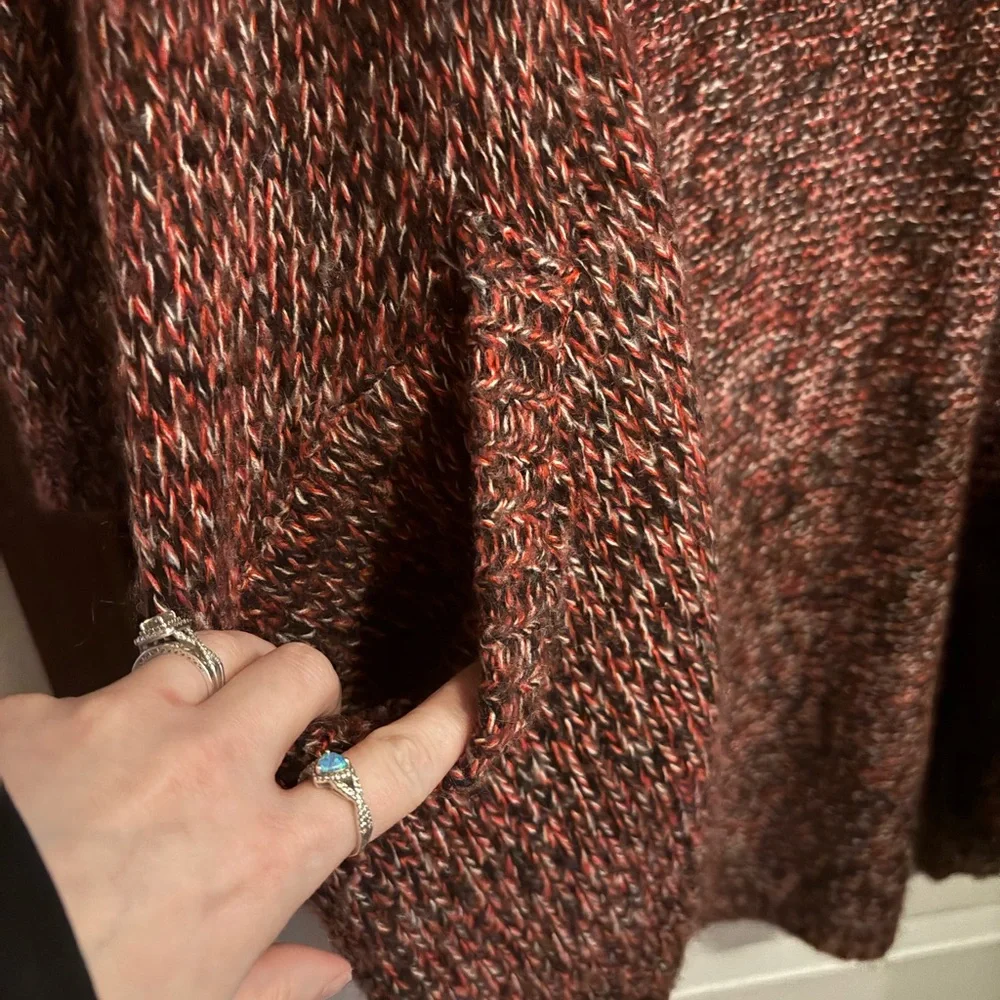 H&M Maroon Sweater Cardigan - Picture 3 of 6